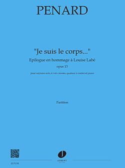 copertina ''Je suis le corps...'' - Epilogue en hommage  Louise Lab Jobert