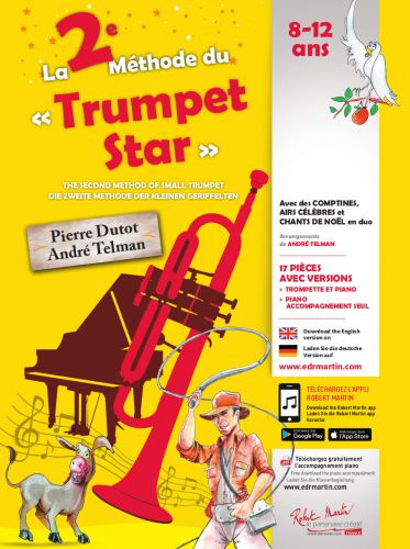 copertina 2me mthode du trumpet star Editions Robert Martin