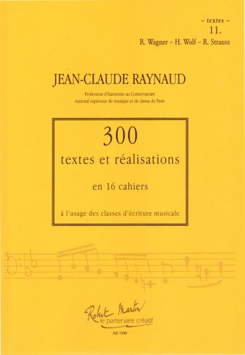 copertina 300 Textes et Realisations Cahier 11 (Textes) Editions Robert Martin