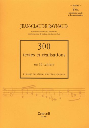 copertina 300 Textes et Realisations Cahier 2bis Editions Robert Martin