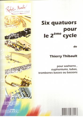 copertina 6 Quatuors Pour 2e Cycle Editions Robert Martin