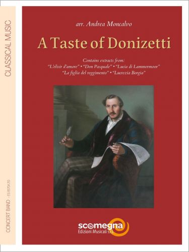 copertina A TASTE OF DONIZETTI Scomegna