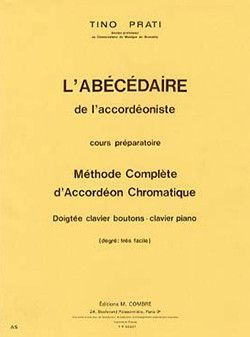 copertina Abcdaire de l'accordoniste Combre