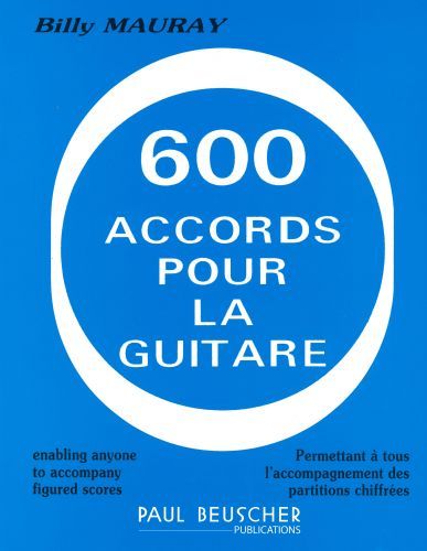 copertina Accords pour la guitare (600) Paul Beuscher