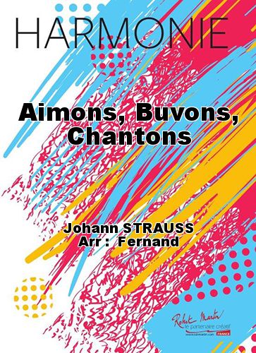copertina Aimons, Buvons, Chantons Martin Musique