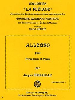 copertina Allegro Combre