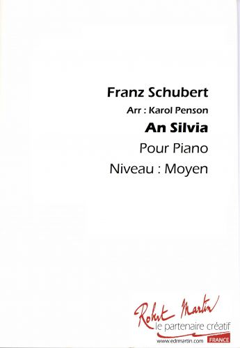 copertina AN SILVIA Editions Robert Martin