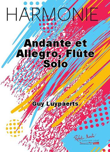 copertina Andante et Allegro, Flte Solo Martin Musique