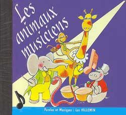 copertina Animaux musiciens CD seul Editions Henry Lemoine