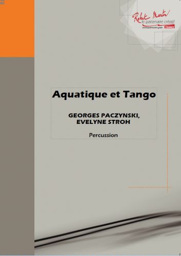 copertina Aquatique et Tango Editions Robert Martin