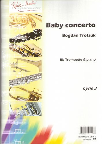 copertina Baby Concerto, Sib Editions Robert Martin