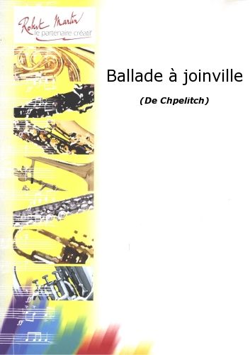 copertina Ballade  Joinville Editions Robert Martin