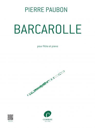 copertina Barcarolle Combre