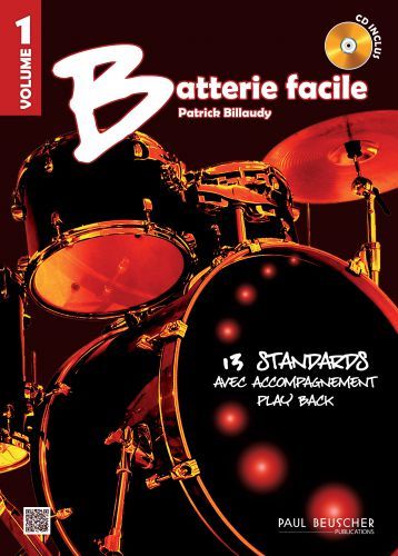 copertina Batterie facile Vol.1 Paul Beuscher