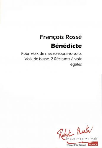 copertina Benedicte Editions Robert Martin