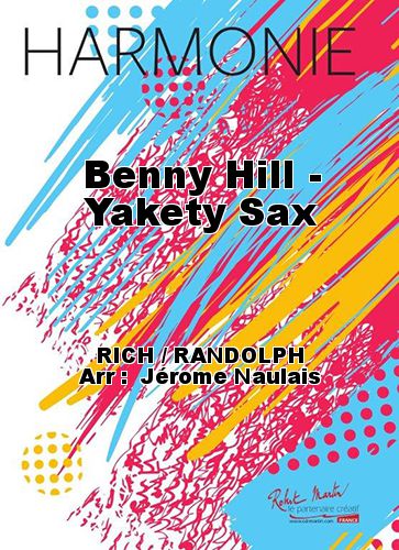 copertina Benny Hill - Yakety Sax Martin Musique