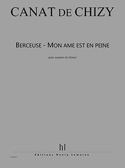 copertina Berceuse - Mon me est en peine Editions Henry Lemoine