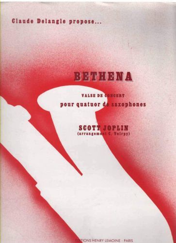 copertina Bethena (Valse de concert) Editions Henry Lemoine