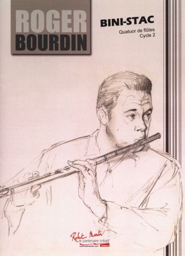 copertina BINI-STAC pour Quatuor de flutes et contrebasse Editions Robert Martin