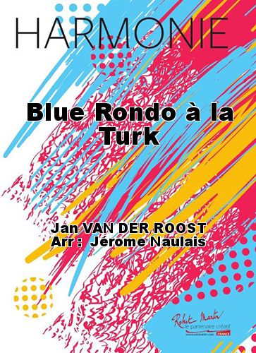 copertina Blue Rondo  la Turk Martin Musique