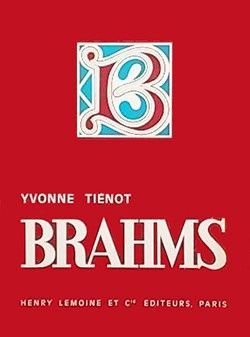 copertina Brahms - Biographie Editions Henry Lemoine