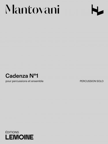 copertina Cadenza n1 Editions Henry Lemoine