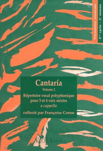 copertina Cantaria Vol.2 Van de Velde