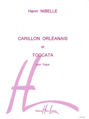 copertina Carillon orlanais et Toccata Editions Henry Lemoine