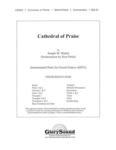 copertina Cathedral of Praise Shawnee Press