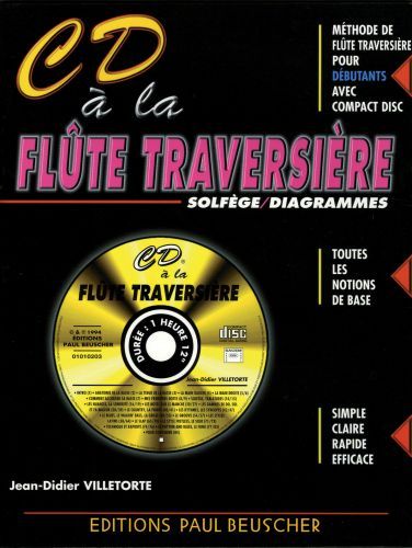 copertina CD  la Flte traversire Paul Beuscher