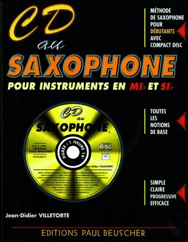 copertina CD au Saxophone Paul Beuscher