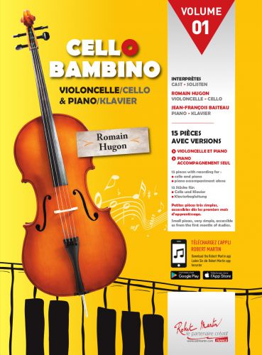 copertina CELLO BAMBINO Editions Robert Martin