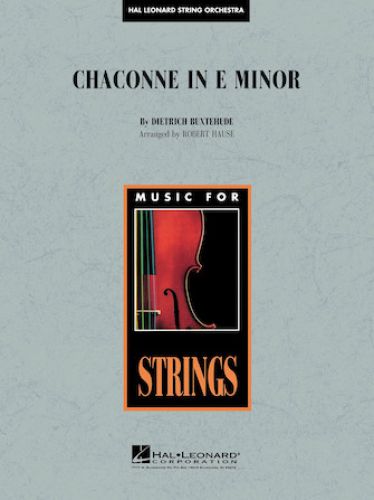 copertina Chaconne in E Minor Shawnee Press