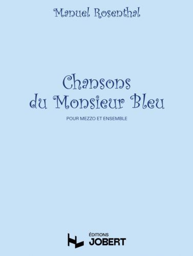 copertina Chansons du Monsieur Bleu Jobert