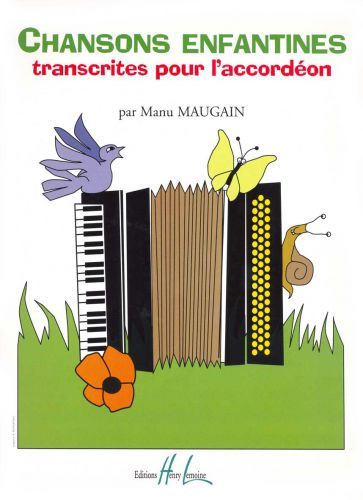 copertina Chansons enfantines Editions Henry Lemoine