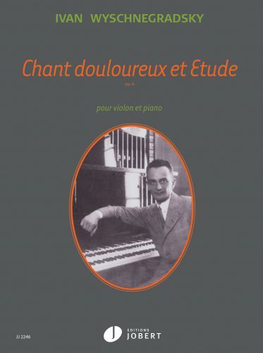 copertina Chant douloureux et Etude Op.6 Jobert