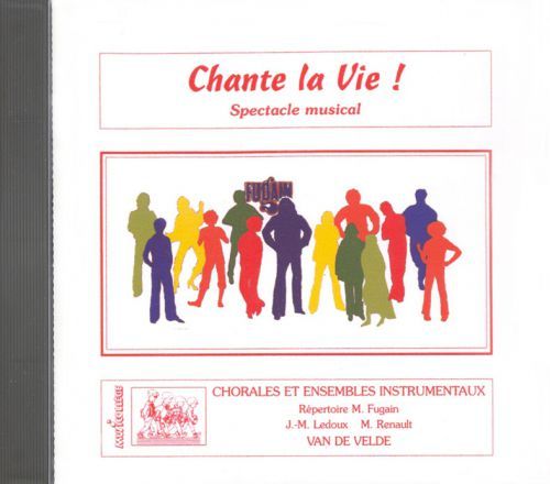 copertina Chante la vie ! CD seul Van de Velde