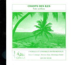 copertina Chants des iles CD seul Van de Velde