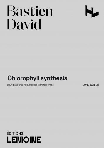 copertina Chlorophyll Synthesis Editions Henry Lemoine