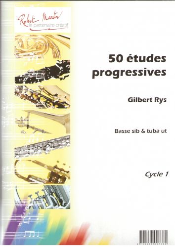 copertina Cinquante tudes Progressives Editions Robert Martin