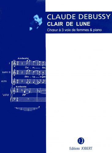 copertina Clair de lune Jobert