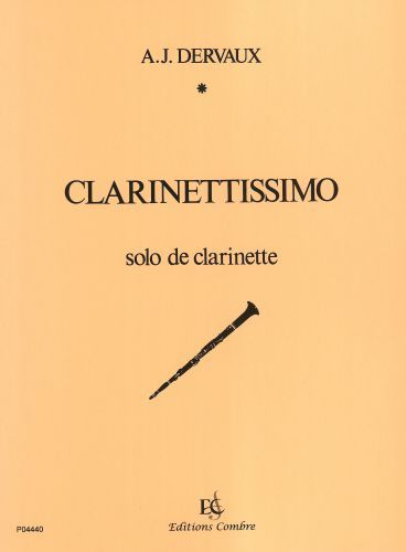 copertina Clarinettissimo Combre