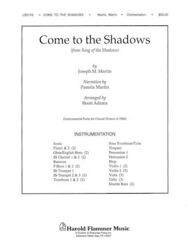 copertina Come to the Shadows (from Song of the Shadows) Shawnee Press