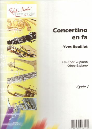 copertina Concerto in F Editions Robert Martin