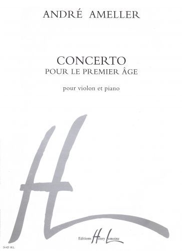 copertina Concerto pour le premier age Editions Henry Lemoine