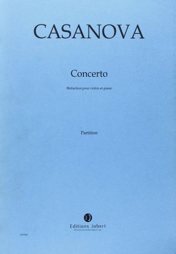 copertina Concerto pour violon Jobert