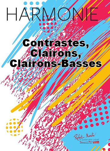 copertina Contrastes, Clairons, Clairons-Basses Martin Musique
