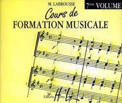 copertina Cours de formation musicale Vol.7 CD seul Editions Henry Lemoine