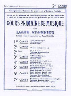 copertina Cours primaire de musique cahier 2 Combre