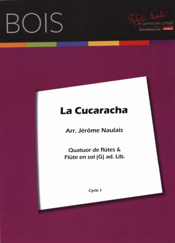 copertina Cucaracha, la Editions Robert Martin